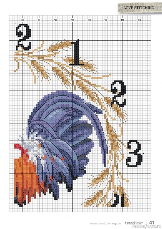 Коллекция вышивки в журнале «CrossStitcher №393 2023»