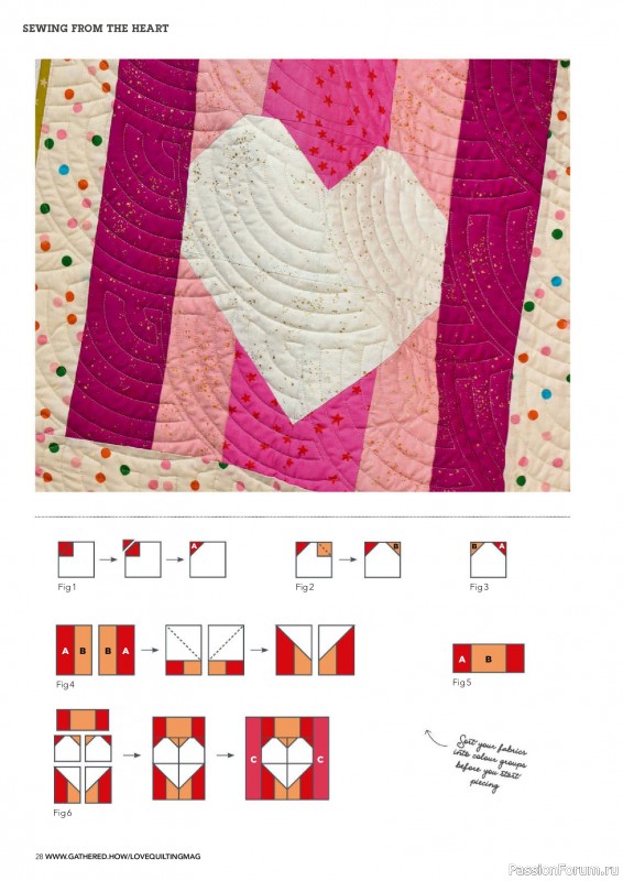 Коллекция проектов для рукодельниц в журнале «Love Patchwork & Quilting №145 2024»