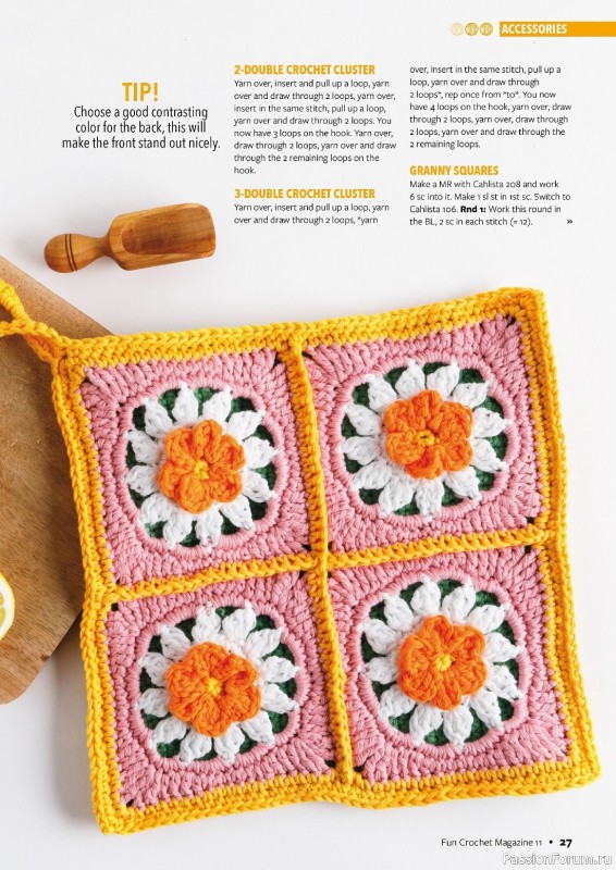 Вязаные проекты крючком в журнале «Fun Crochet Magazine №11 2023»