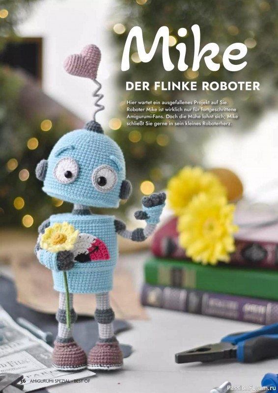 Вязаные проекты в журнале «Best of Amigurumi Spezial №1 2025»