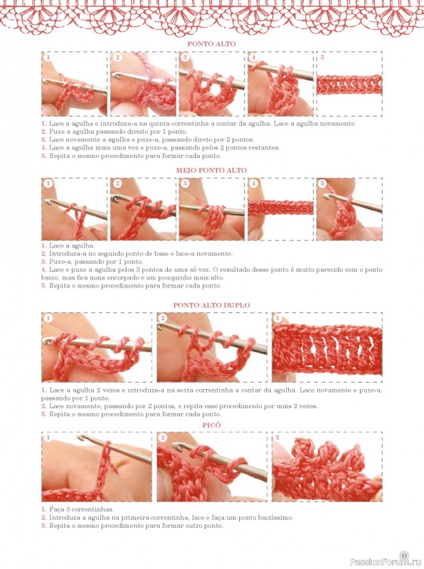 Вязаные проекты в журнале «Guia de Artesanato em Croche - Janeiro 2025»