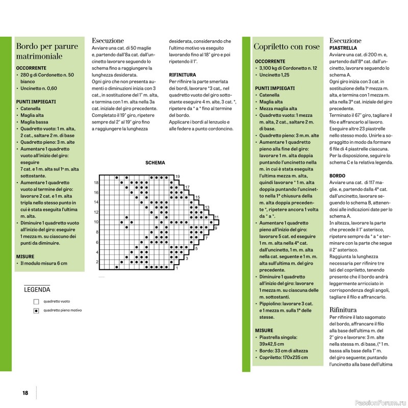 Вязаные проекты в журнале «Uncinetto Manuale Filet №14 2024»