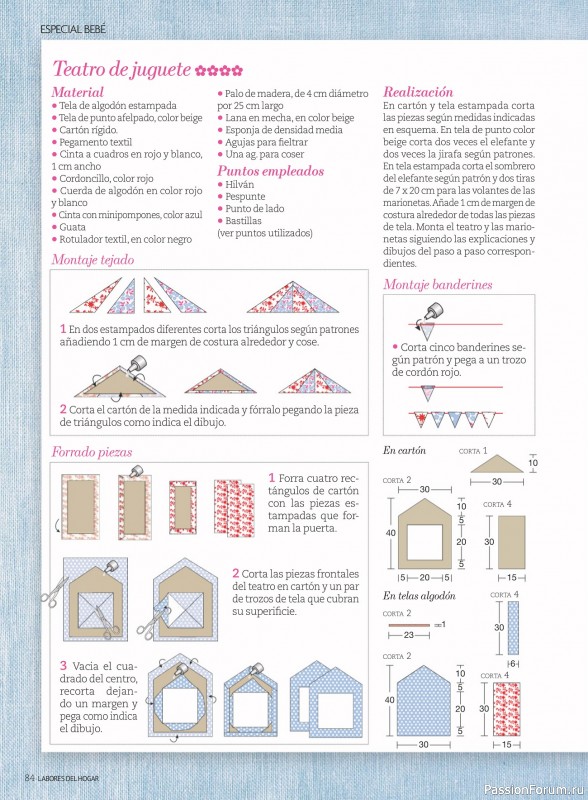 Коллекция проектов для рукодельниц в журнале «Labores del hogar №774 2024»