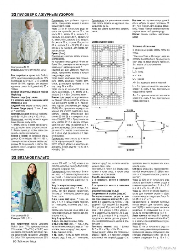 Вязаные модели в журнале «Tricot №4 2022»