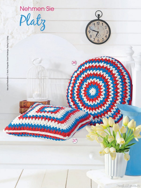 Вязаные проекты крючком в журнале «Freude am Handarbeiten Sonderheft FH176 2025»