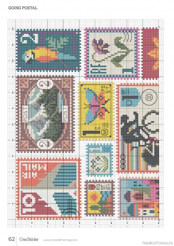 Коллекция вышивки в журнале «CrossStitcher №421 2025»