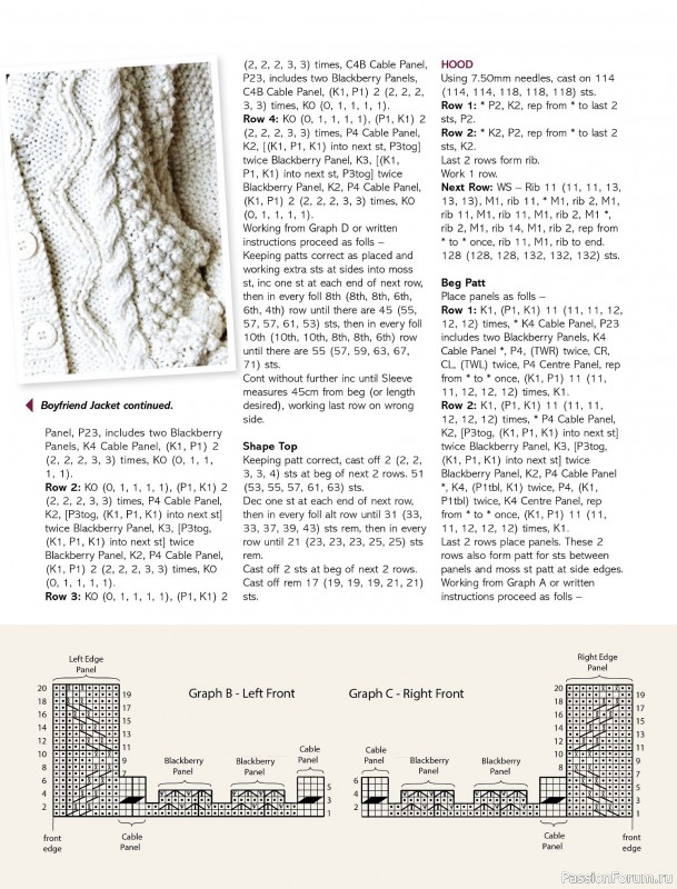 Вязаные модели спицами в журнале «Australian Knitting – Vol.16 №2 2024»