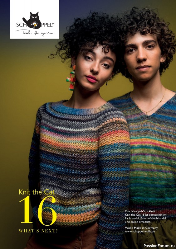 Вязаные проекты спицами в журнале « The Knitter №72 2024 Germany»