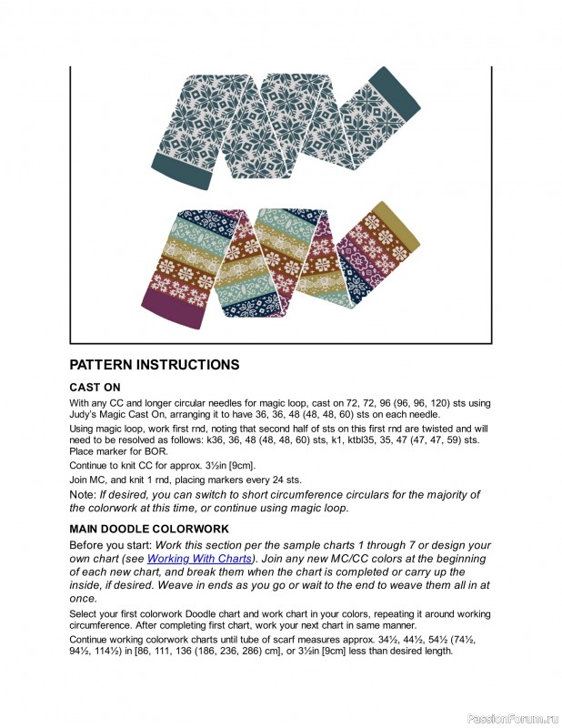 Вязаные проекты в книге «The Doodle Knit Directory». Продолжение