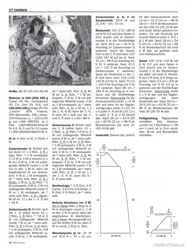 Вязаные модели в журнале «Verena Special V220 2023»
