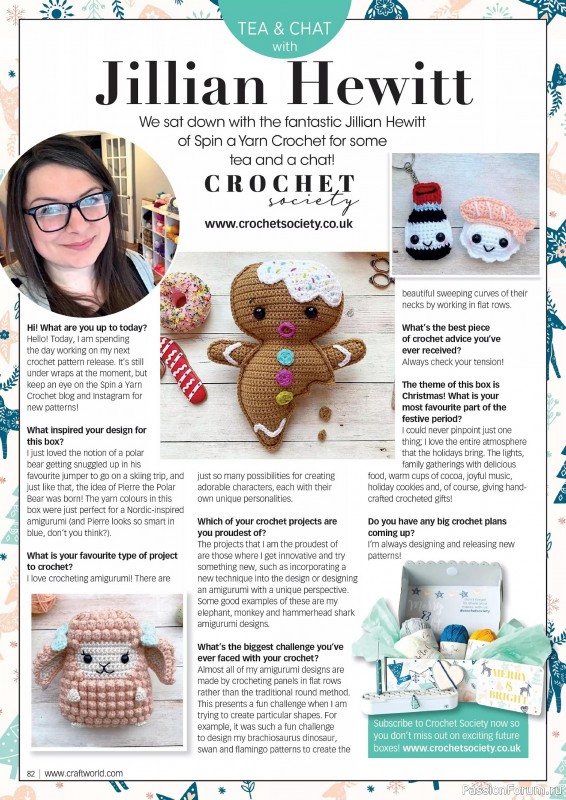 Вязаные проекты крючком в журнале «Crochet Now №114 2024»