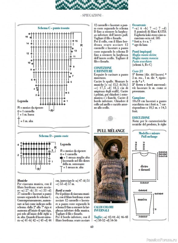 Вязаные проекты крючком в журнале «Piu Maglia №33 2023
