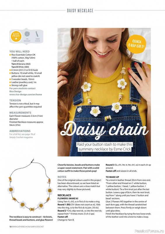 Вязаные проекты крючком в журнале «Simply Crochet №164 2025»