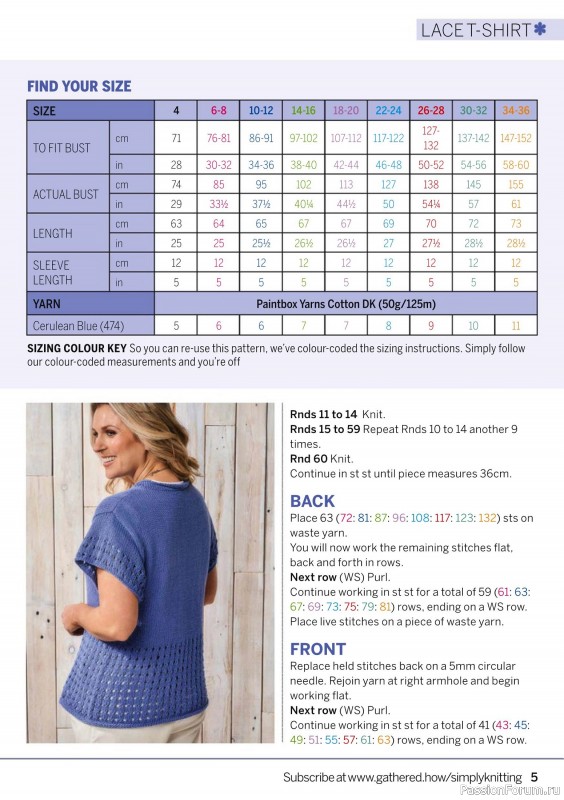 Вязаные проекты крючком в журнале «Simply Knitting №266 2025»