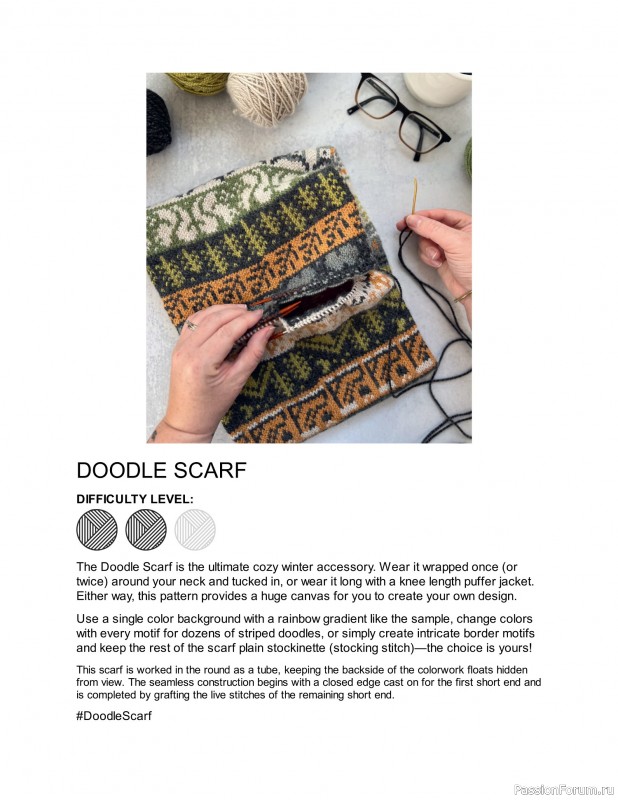 Вязаные проекты в книге «The Doodle Knit Directory». Продолжение