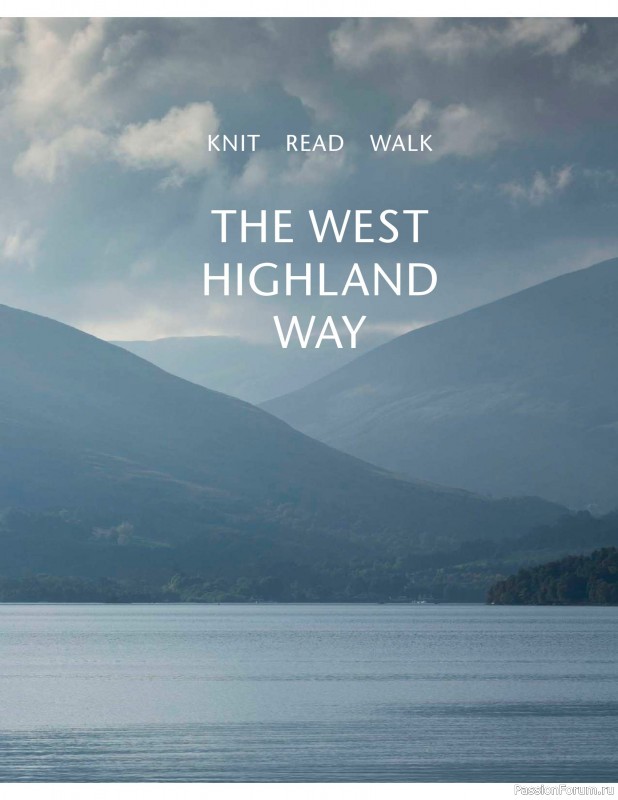 Вязаные проекты в книге «The West Highland Way»