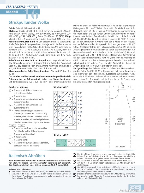 Вязаные проекты в журнале «Meine Strickmode MS171 2025»