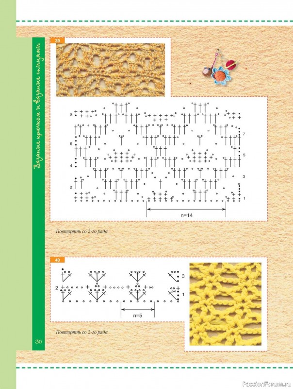 Вязаные проекты в книге «Вязание. Секреты волшебных узоров»