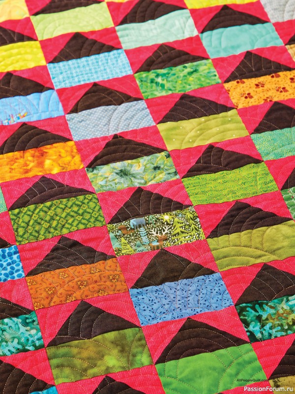 Коллекция проектов для рукодельниц в журнале «American Patchwork & Quilting №195 2025»