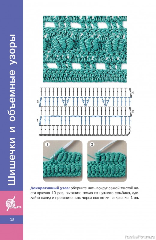 Вязаные проекты в книге «Необычные узоры крючком»