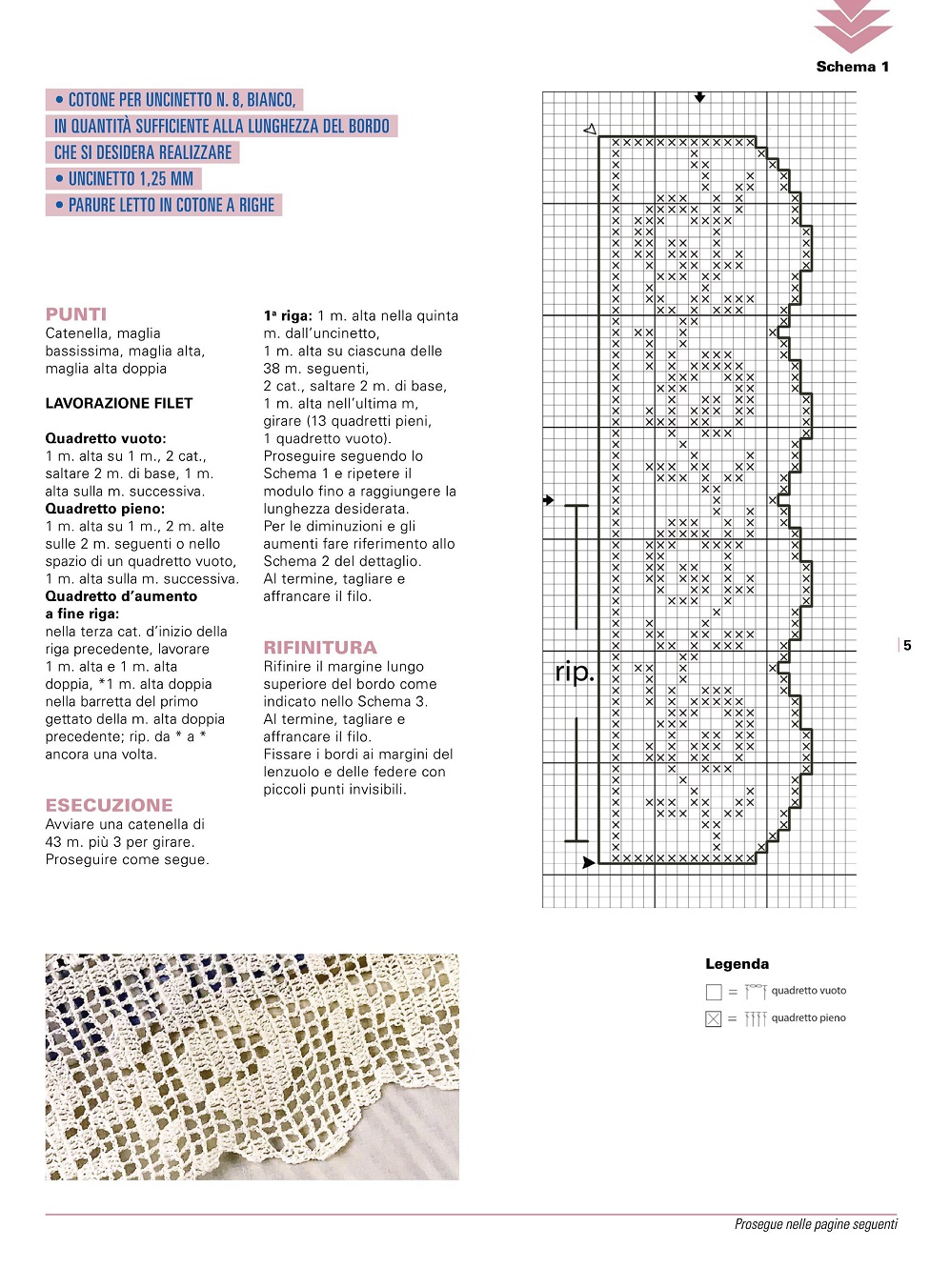 Модели крючком в журнале "Ricami all’Uncinetto" n.n.32, 33, 34 2021