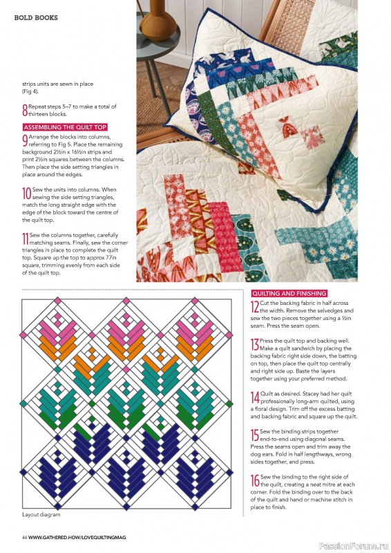 Коллекция проектов для рукодельниц в журнале «Love Patchwork & Quilting №146 2025»