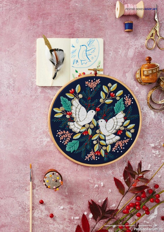 Коллекция вышивки в журнале «Love Embroidery №57 2024»