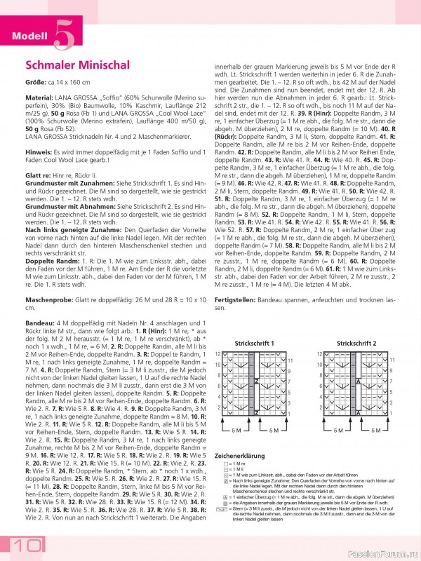 Вязаные проекты в журнале «Meine Strickmode MS105 2023»