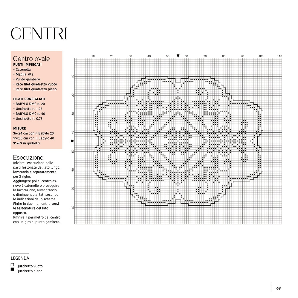 Журнал "Uncinetto Manuale Filet" №4 2021