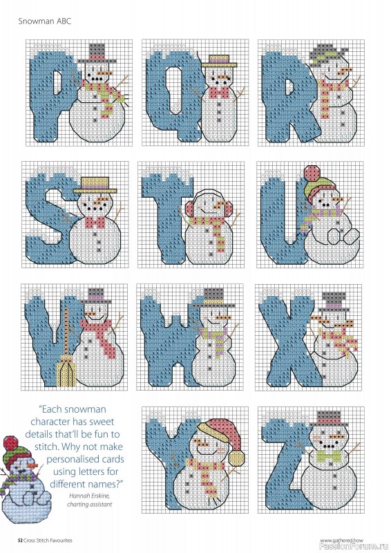 Коллекция вышивки в журнале «Cross Stitch Favourites - Christmas 2024»