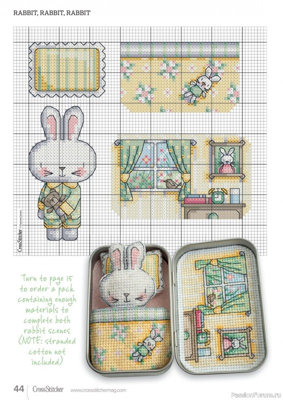 Коллекция вышивки в журнале «CrossStitcher №396 2023»