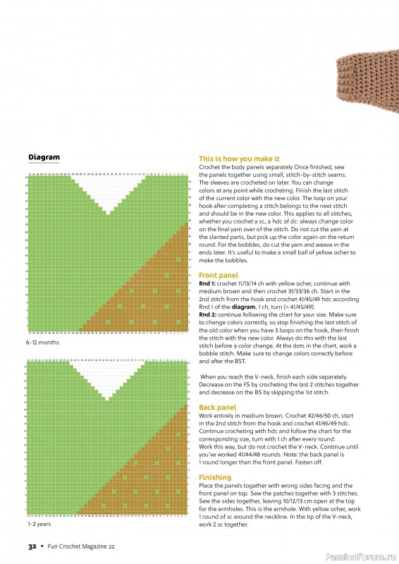Вязаные проекты крючком в журнале «Fun Crochet Magazine №22 2025»