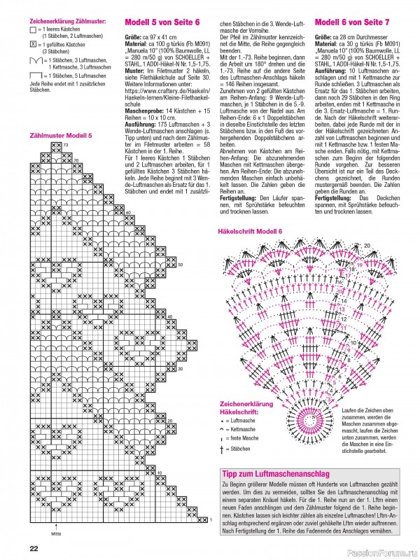 Вязаные проекты крючком в журнале «Häkeln Kreativ №6 2024»