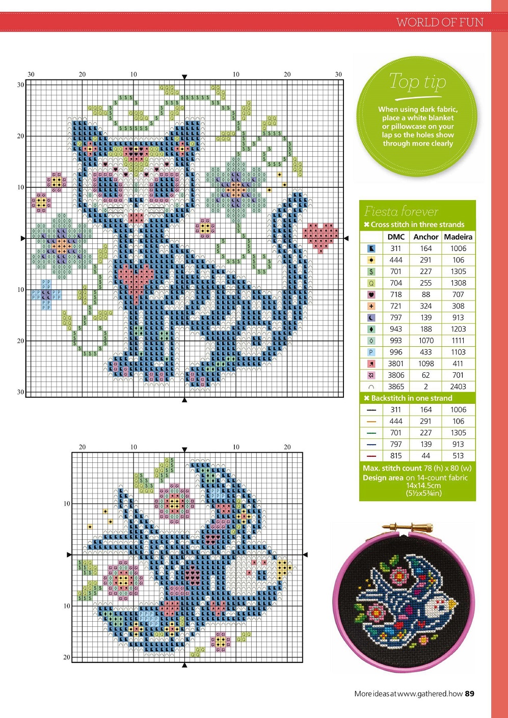 Журнал по вышивке крестом "Contemporary Cross Stitch Collection 2021"