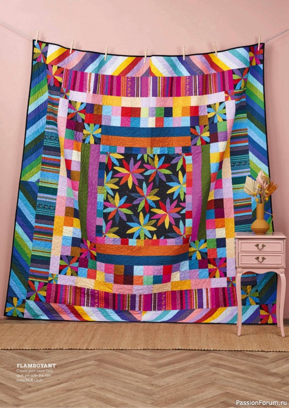 Коллекция проектов для рукодельниц в журнале «Love Patchwork & Quilting №145 2024»