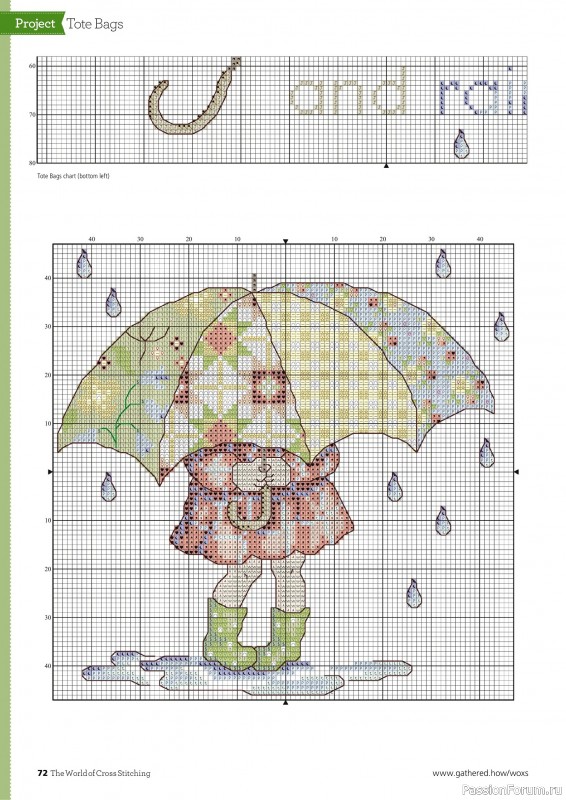 Коллекция вышивки в журнале «The World of Cross Stitching №357 2025»