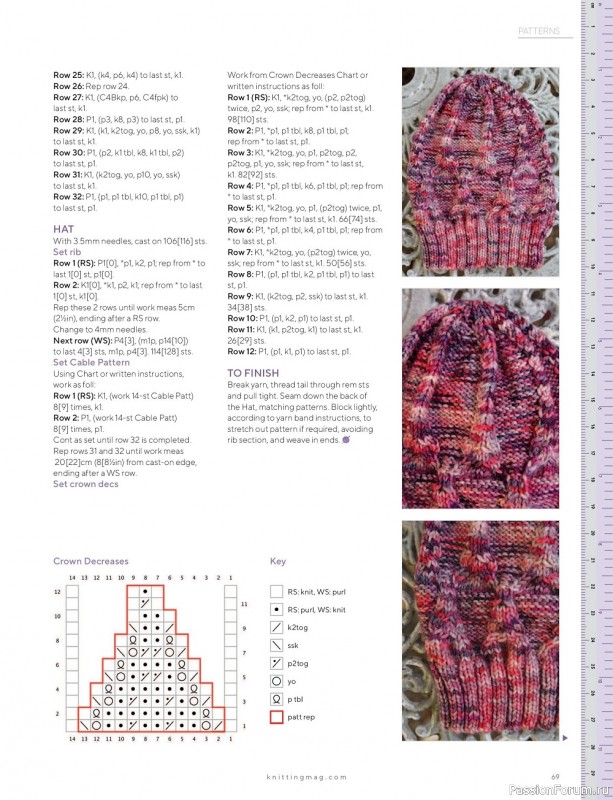 Вязаные модели спицами в журнале «Knitting №239 2023»