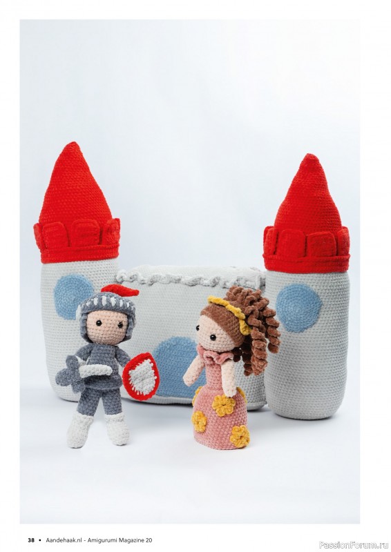 Вязаные проекты в журнале «Aan de Haak Amigurumi №20 2025»