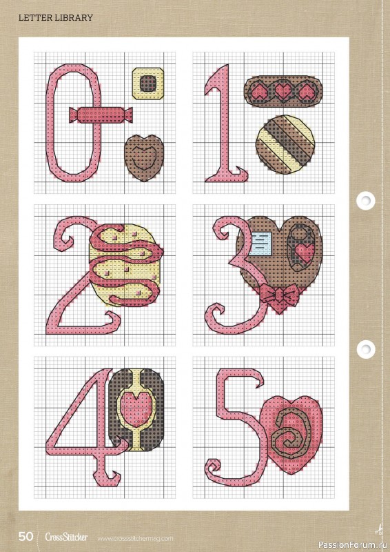 Коллекция вышивки в журнале «CrossStitcher №418 2025»