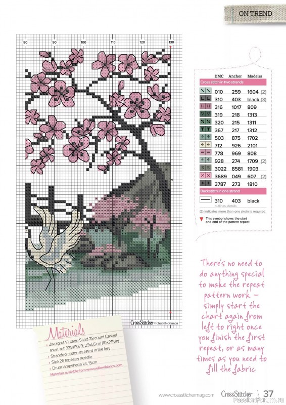 Коллекция вышивки в журнале «CrossStitcher №419 2025»