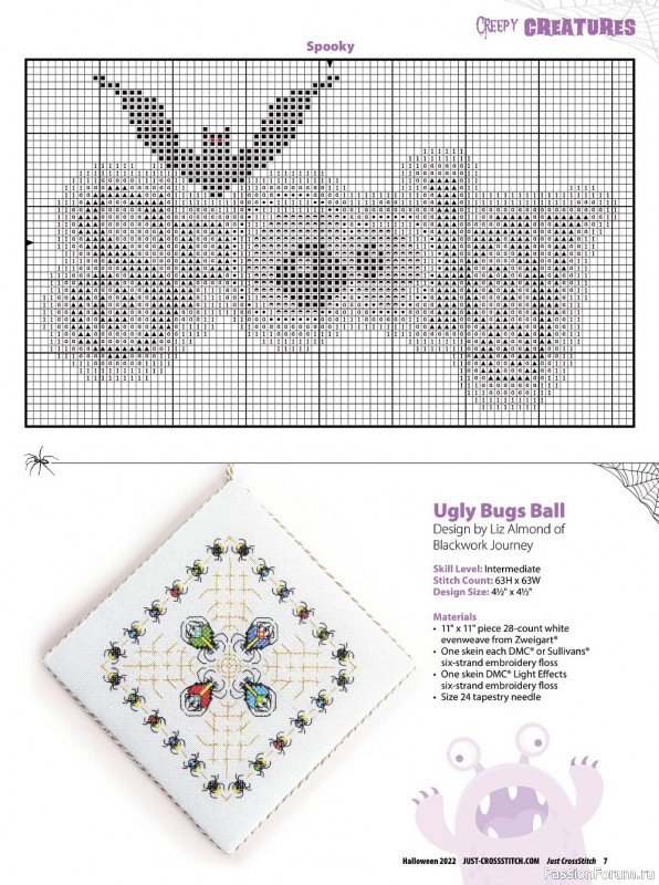 Just CrossStitch Halloween 2022