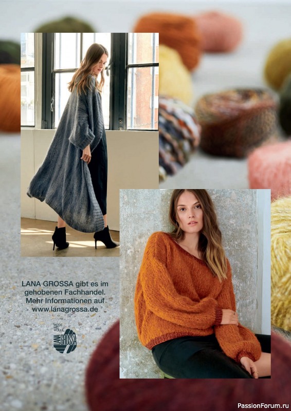 Вязаные модели в журнале «Burda Stricken №5 2020»