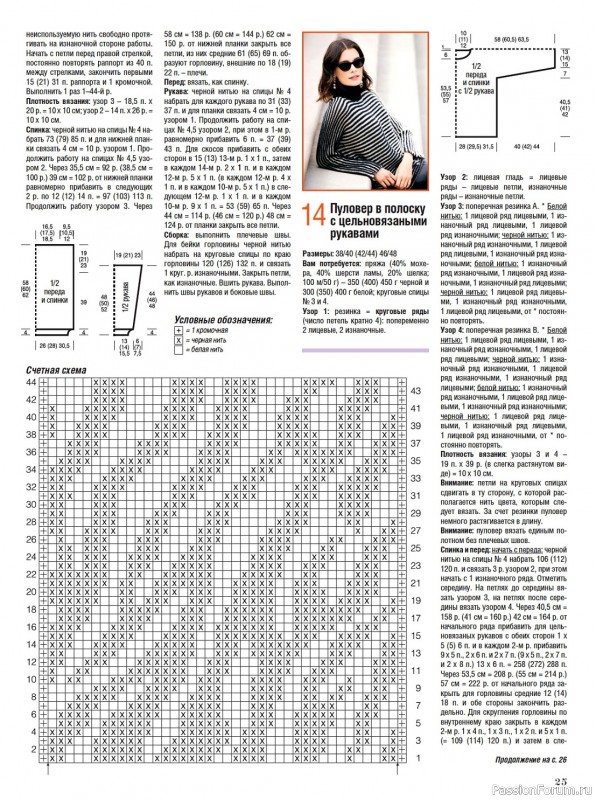 Вязаные модели в журнале «Сабрина №11 2023»