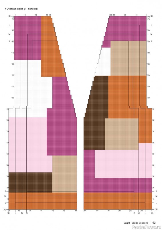 Вязаные модели в журнале «B-Вязание №3 2024»