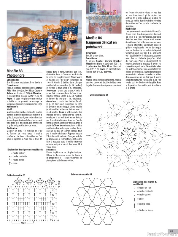 Вязаные проекты крючком в журнале «Le Monde du Crochet №33 2023»