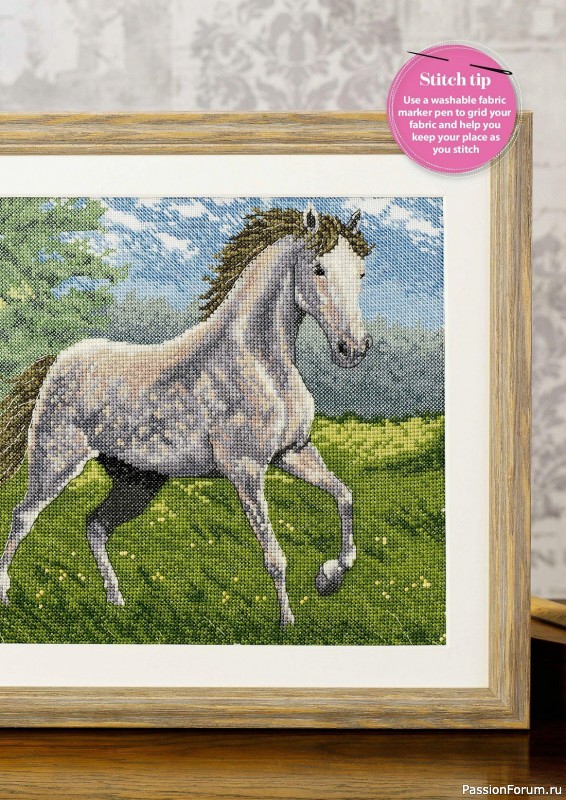 Коллекция вышивки в журнале «Cross Stitch Gold - Animal Collection 2023»