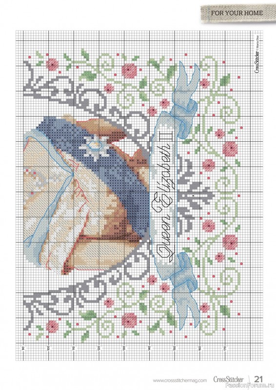 Коллекция вышивки в журнале «CrossStitcher №383 2022»