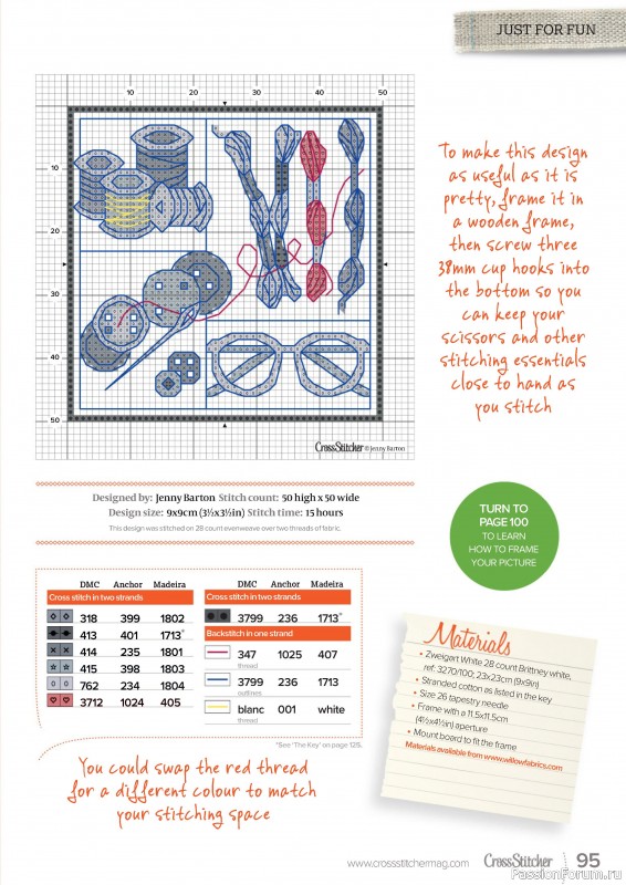 Коллекция вышивки в журнале «CrossStitcher №414 2024»