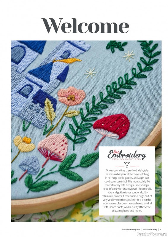 Коллекция вышивки в журнале «Love Embroidery №54 2024»