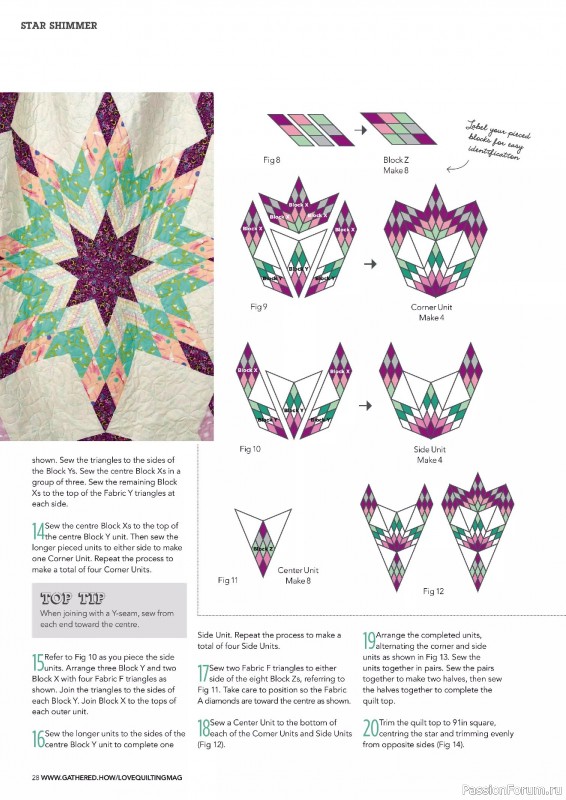 Коллекция проектов для рукодельниц в журнале «Love Patchwork & Quilting №150 2025»